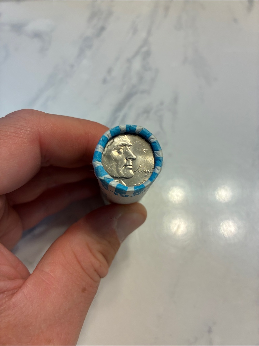 Bank Roll of Unsearched Jeffersons